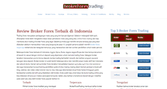 Desktop Screenshot of brokerforextrading.net