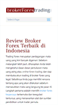 Mobile Screenshot of brokerforextrading.net
