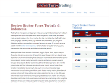 Tablet Screenshot of brokerforextrading.net